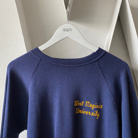 70's Virginia University Raglan Crewneck - Large