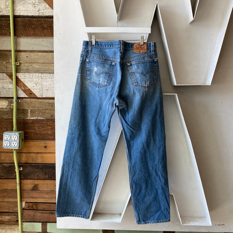 90's Levi's 501 - 33” x 30”