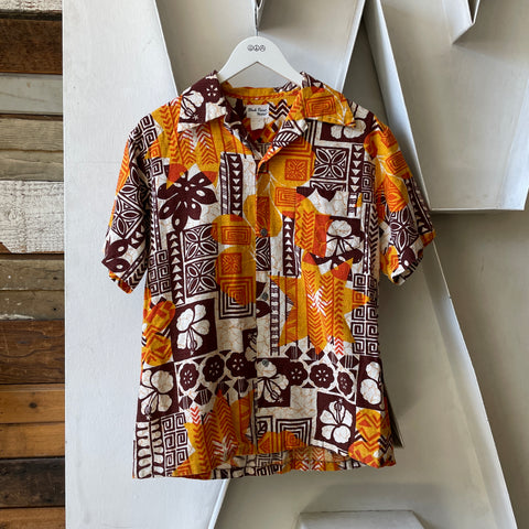 60’s Black Point Hawaiian Shirt - Medium
