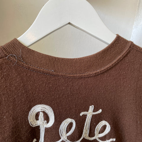 70’s Pete’s Chainstitched Motorcycle Crewneck - Medium