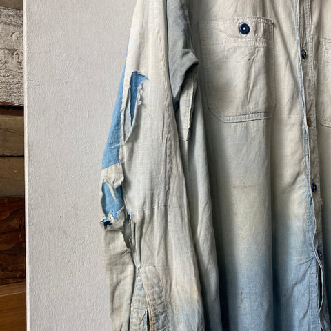 50's Repaired Hercules Chambray - Large