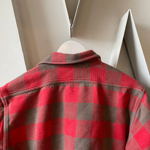 60’s Heavy Cotton Flannel - Large