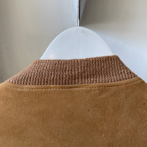 50’s Field & Stream Suede Zip Bomber - Medium