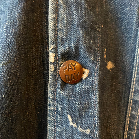 40’s Pay Day Engineer Jacket - Medium