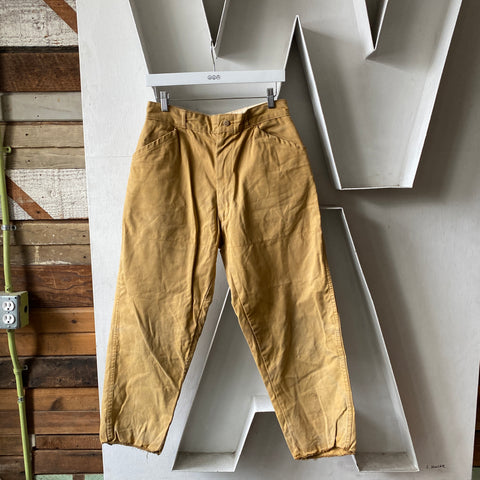 60's Sear Canvas Pants - 30” x 26.5”