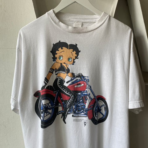 90's Boxy Betty Boop Tee - Large