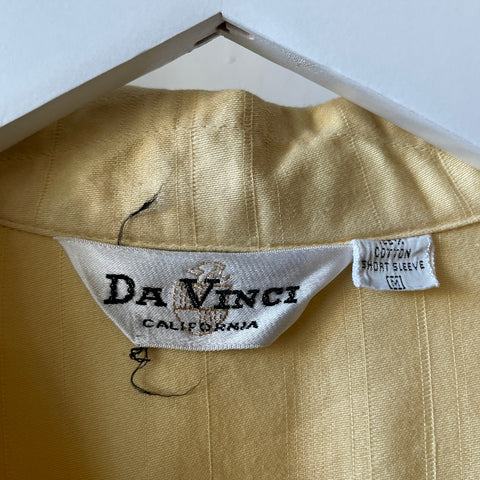 70's Loop Collar Button-Up - Medium