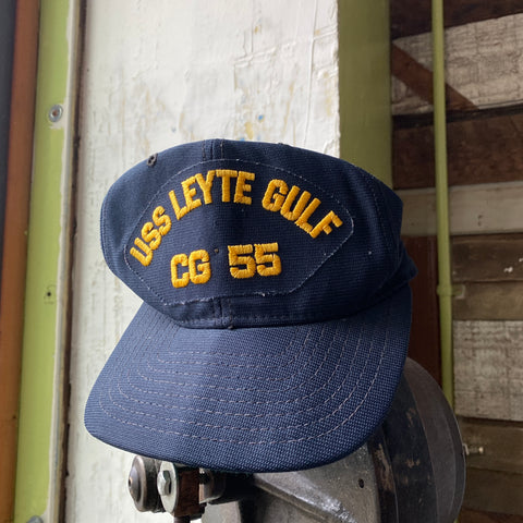 80's USS Leyte Gulf Cap - OS