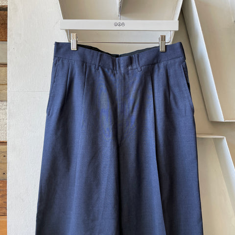 60’s Pleated Trousers - 30" x 27"