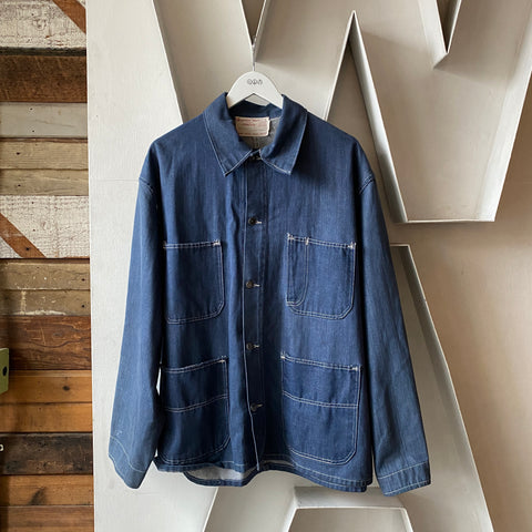 50's Denim Chorecoat - XL