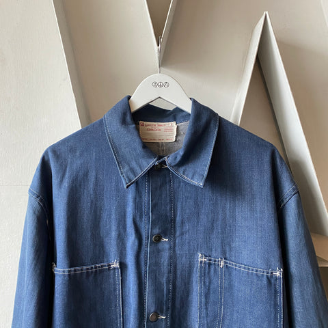 50's Denim Chorecoat - XL