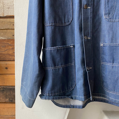 50's Denim Chorecoat - XL