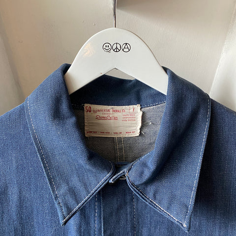 50's Denim Chorecoat - XL