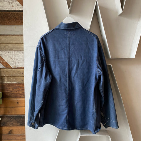 50's Denim Chorecoat - XL