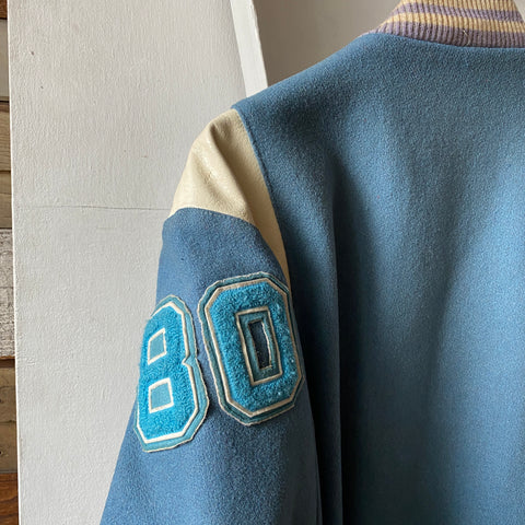 80's Varsity Jacket - Large