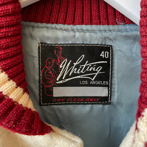 70's Stanford Varsity Jacket- Medium