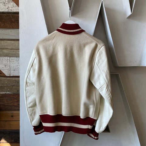 70's Stanford Varsity Jacket- Medium