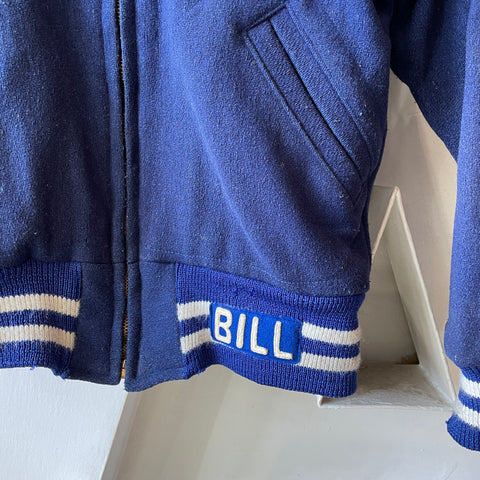 70's Bill’s Varsity Jacket - Small