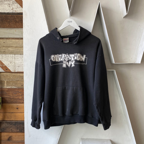 90's Operation Ivy Hoodie - Large