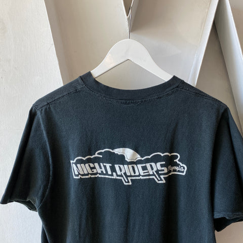 80's Night Riders Tee - Medium
