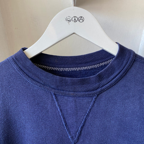 60's Single V Chopped Crewneck Sweatshirt - Medium