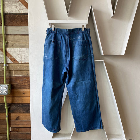 60's Sailor Denim - 32” x 25”