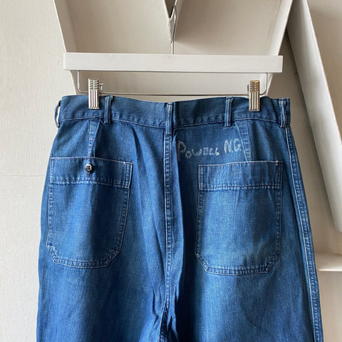 60's Sailor Denim - 32” x 25”