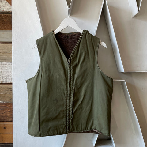40's USMC Alpaca Tanker Vest - Large