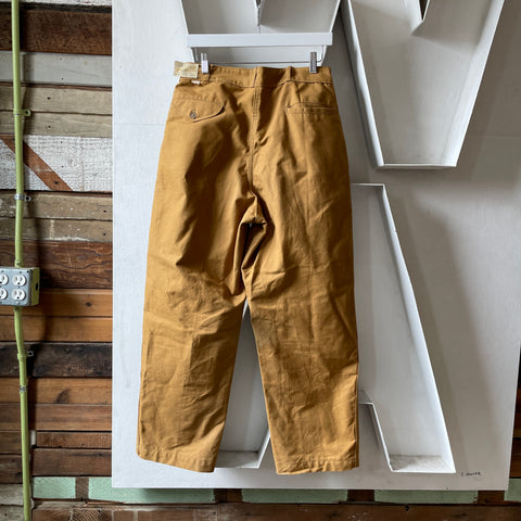 60’s Heavy Cotton Hunting Pants - 30” x 27”