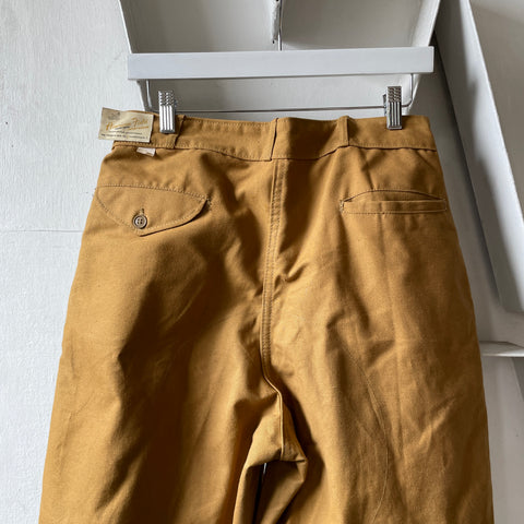60’s Heavy Cotton Hunting Pants - 30” x 27”