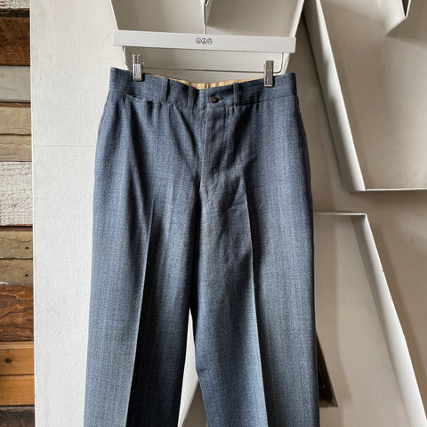 60’s Tailored Trousers - 28” x 31”