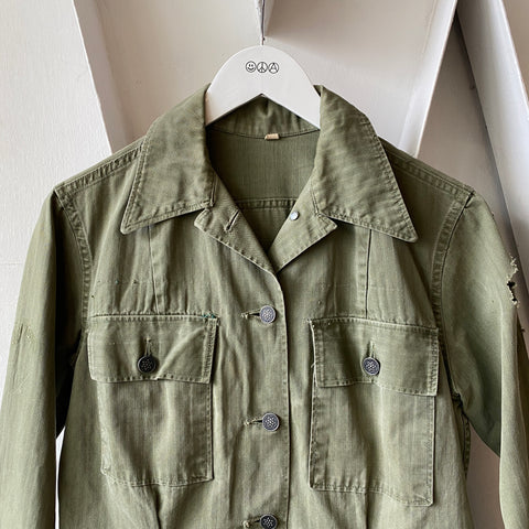 40's/50's HBT Army Shirt - Medium