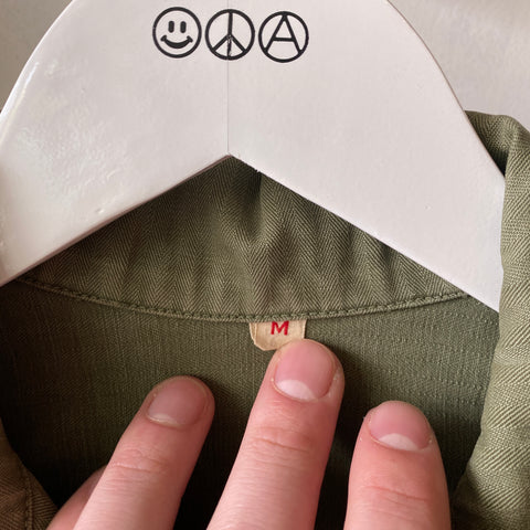 40's/50's HBT Army Shirt - Medium