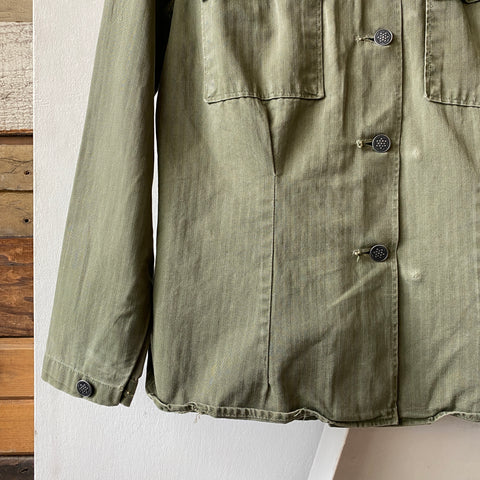 40's/50's HBT Army Shirt - Medium