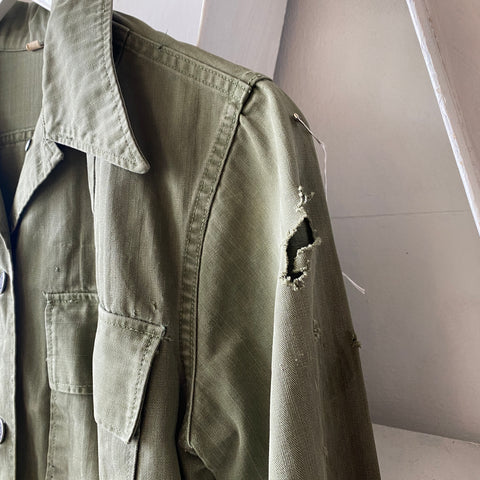 40's/50's HBT Army Shirt - Medium