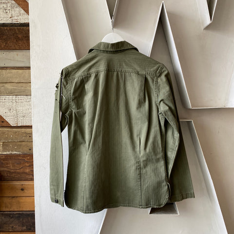 40's/50's HBT Army Shirt - Medium