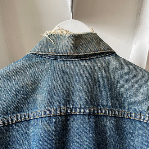 70’s Thrashed Levi’s Blanket Lined Trucker - Medium