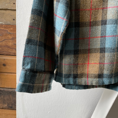 60’s Sears Milliken Wool Loop Collar - Medium