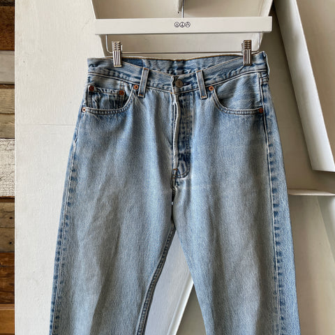 90’s Light Wash Levi’s 501 - 28” x 26.5”