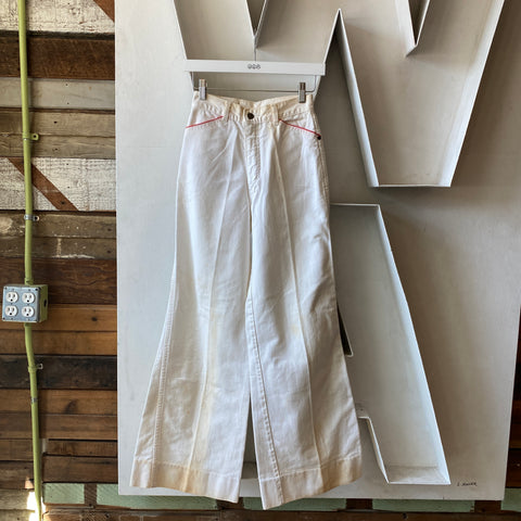 70's Wide Leg Denim - 24” x 31”