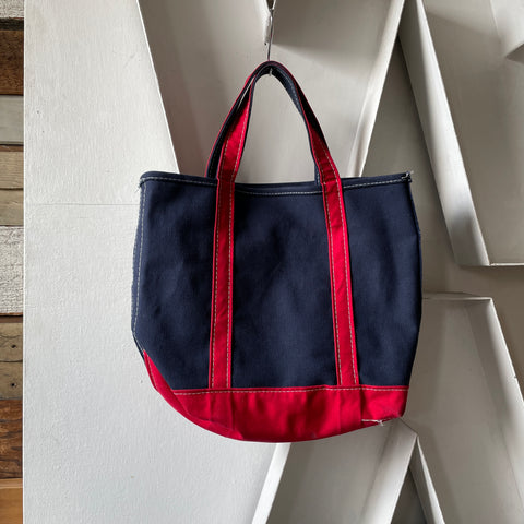 LL Bean Embroidered Boat and Tote - Small