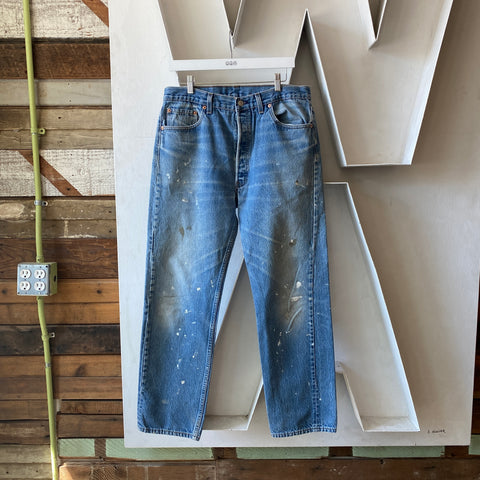 80's Levi's 501 Painters - 34” x 30”