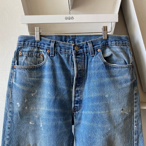 80's Levi's 501 Painters - 34” x 30”