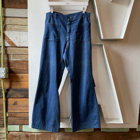 80’s Military Denim Utility Pants - 34” x 31”