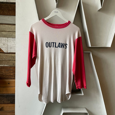 60’s Thrashed Outlaws Raglan Tee - Medium