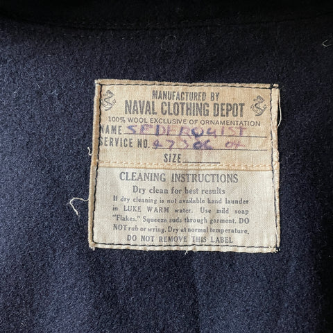 WW2 Wool Naval Shirt - Medium