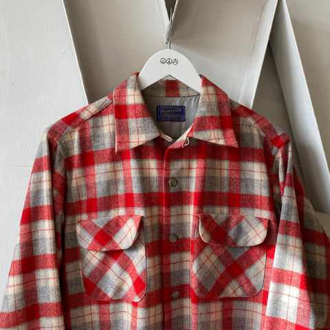 50's Pendleton Board Shirt - Medium