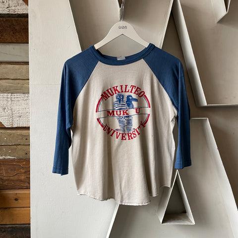 70’s Muk ‘U’ Raglan Tee - Medium
