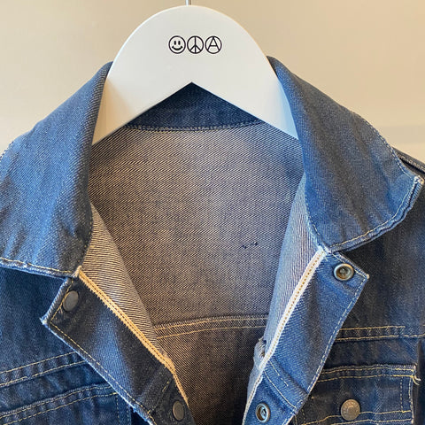 60's Foremost Pleated Denim Jacket - XS