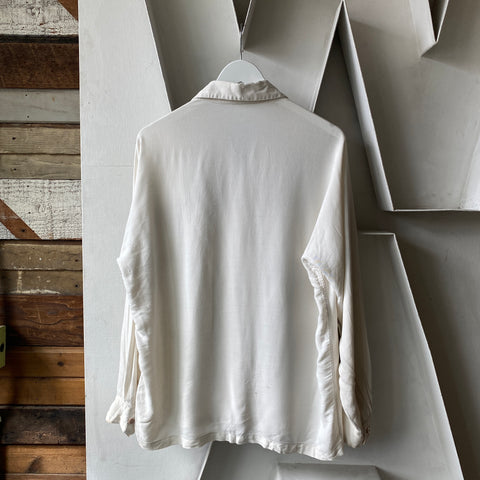 50's Rogue Fol-O-Thru Rayon Shirt - Large